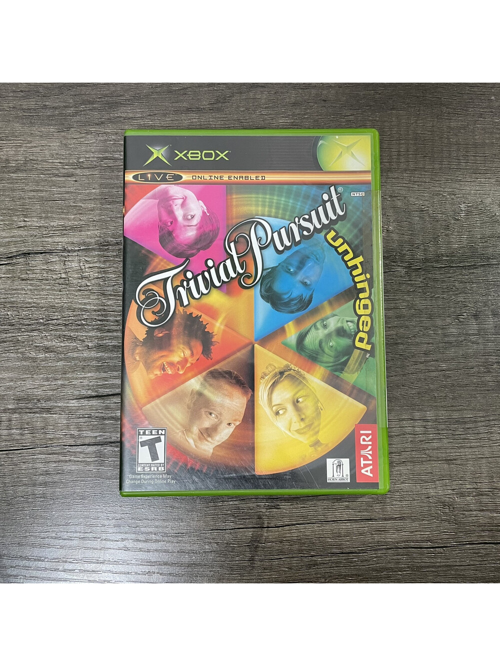 Trivial Pursuit Unhinged Microsoft Xbox 2004 - Tested Good Working CIB